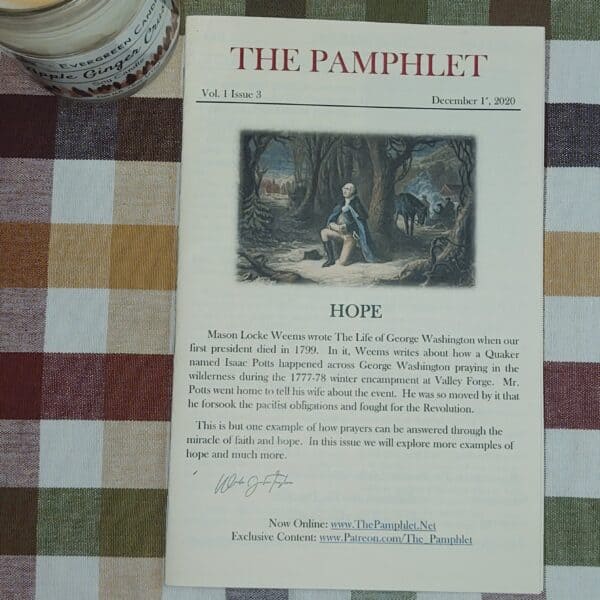 THE PAMPHLET ~ V1I3 ~ ‘Hope’ ~ Print Edition
