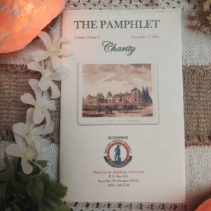 THE PAMPHLET ~ V2I3 ~ ‘Charity’ ~ Print Edition