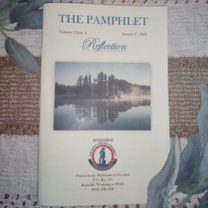 THE PAMPHLET ~ V2I4 ~ ‘Reflection’ ~ Print Edition